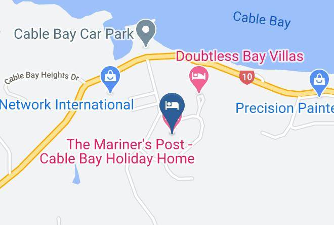 Far North - The Mariner's Post Cable Bay Holiday Home Maps