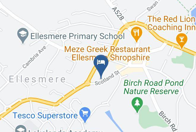 Shropshire - The Market Hotel Maps