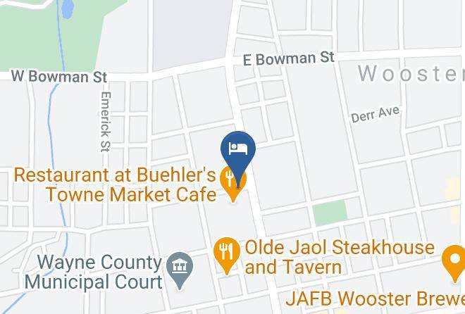 The Market Street Inn Map