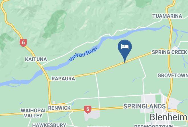Rapaura - The Marlborough Lodge Maps