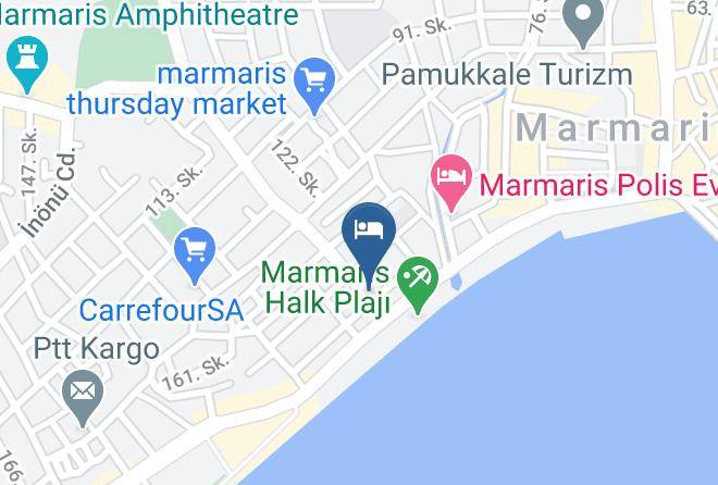 Marmaris - The Marmaris Hotel Maps