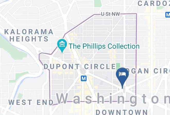 City Of Washington - The Marriot Maps