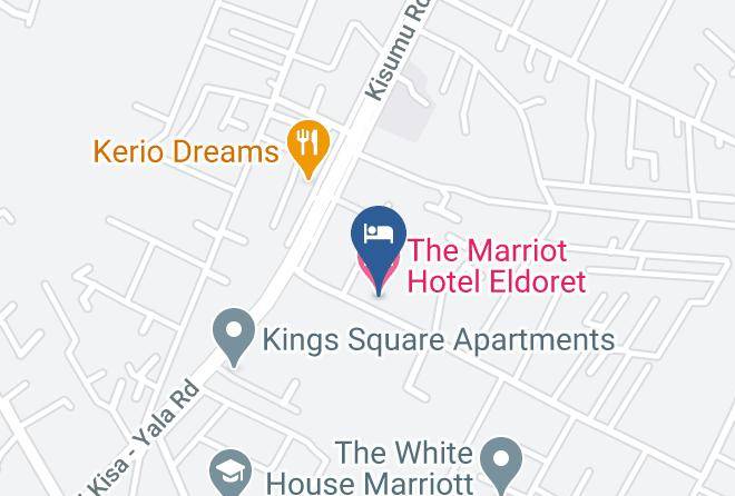 Uasin Gishu - The Marriot Hotel Eldoret Maps
