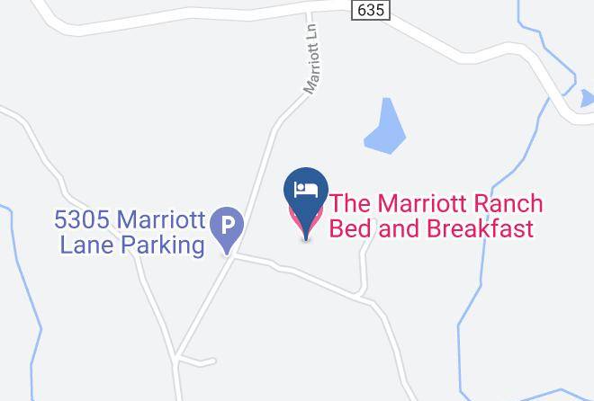 Fauquier - The Marriott Ranch Bed And Breakfast Maps