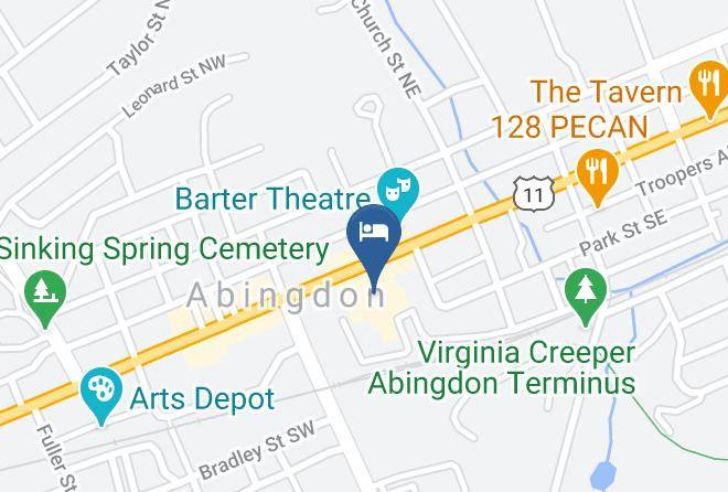 Washington - The Martha Washington Inn & Spa Maps