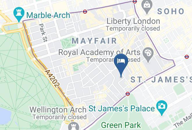 London - The May Fair A Radisson Collection Hotel Maps