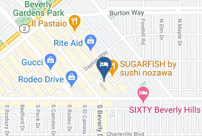Los Angeles - The Maybourne Beverly Hills Maps