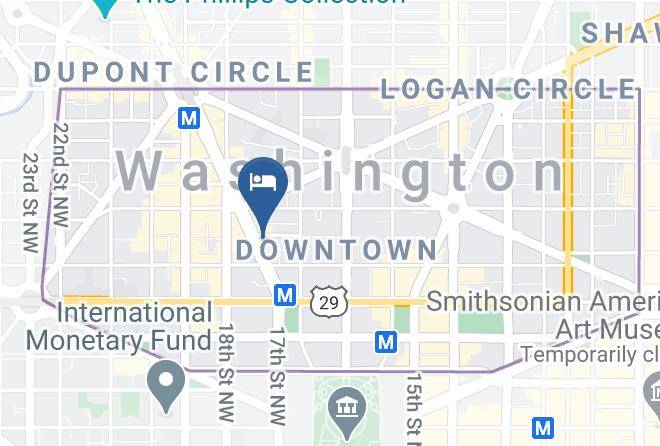 The Mayflower Hotel Autograph Collection Map