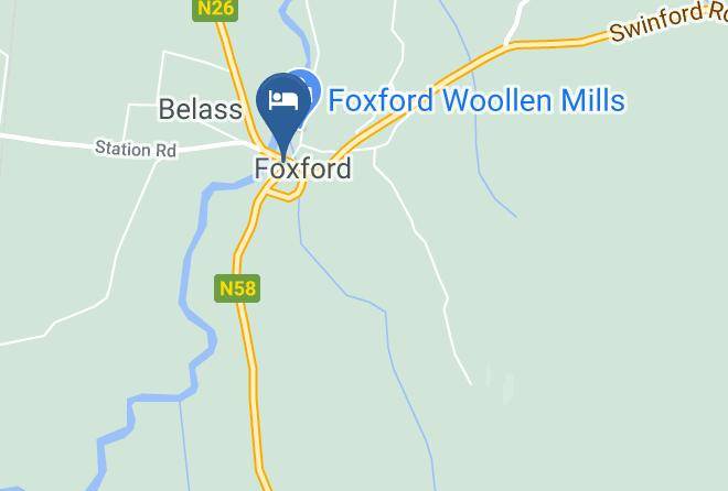 Foxford - The Mayfly Hotel Maps