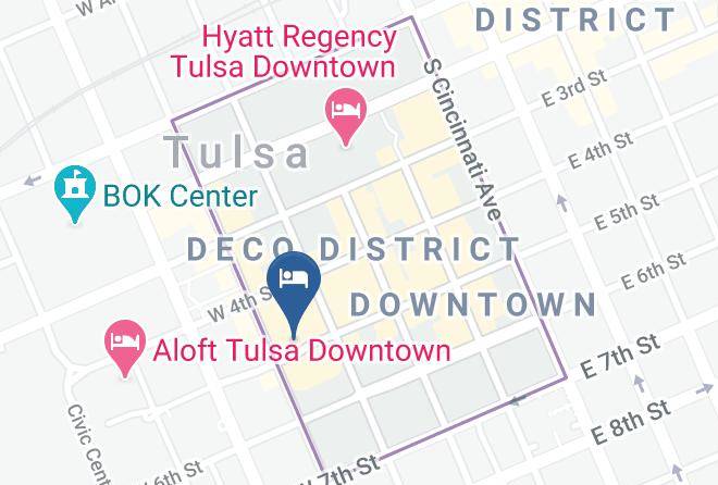 Tulsa - The Mayo Hotel Maps