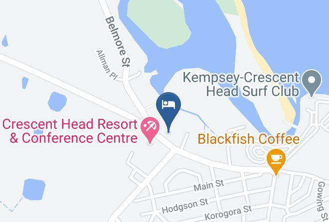 Kempsey - The Med Motel Maps