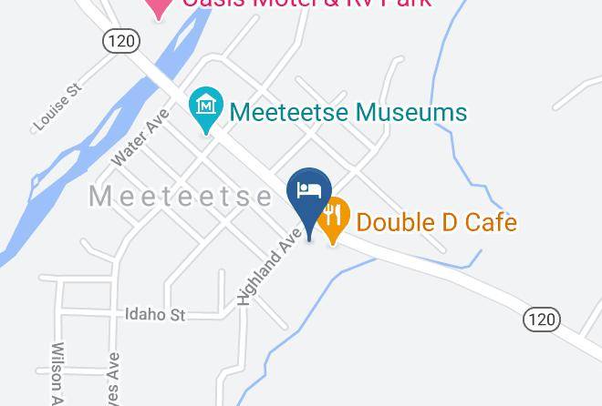 The Meeteetse Inn Map