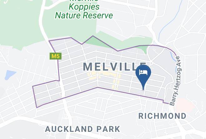 City Of Johannesburg - The Melville Turret Maps