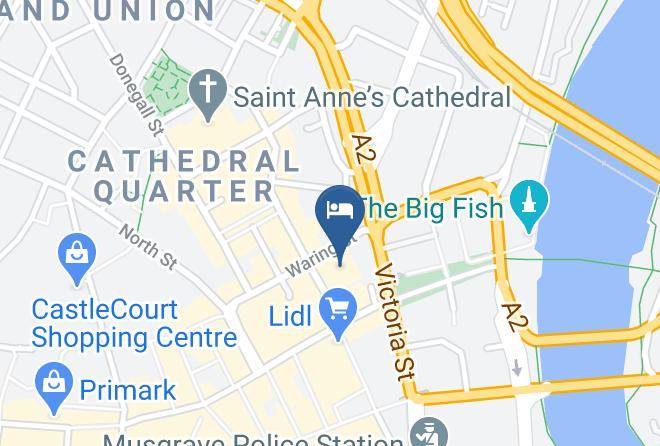 Belfast City - The Merchant Hotel Maps