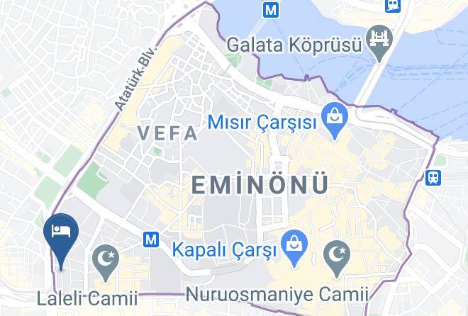 Fatih - The Meretto Hotel Istanbul Maps