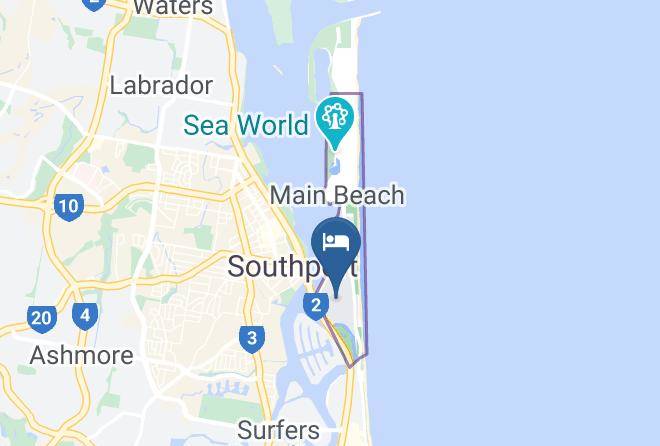 Gold Coast - The Meriton Main Beach Maps