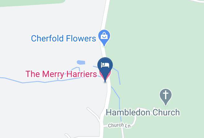 Surrey - The Merry Harriers Maps
