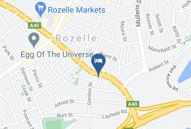 Inner West - The Merton Hotel Maps