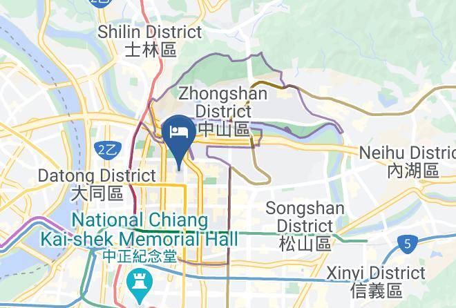 Zhongshan District - The Metro Hotel Maps