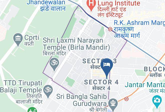 New Delhi - Hotel Metropolitian Maps