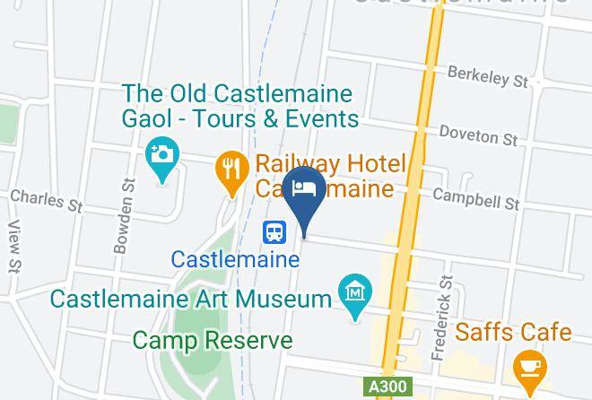 Mount Alexander - The Midland Hotel Castlemaine Maps