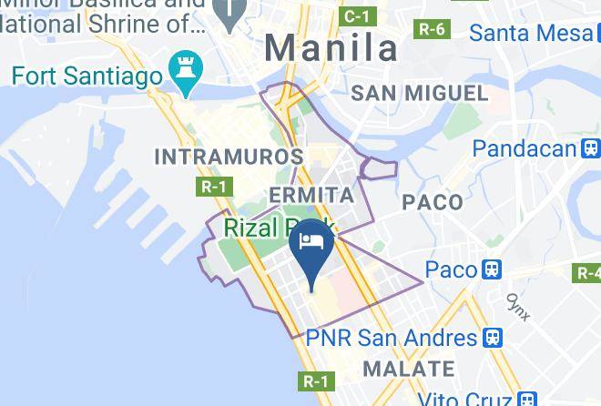 Metro Manila - The Midland Plaza Hotel Maps