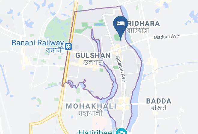 Dhaka - The Midori By Lakeshore Maps