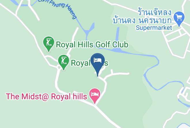 Amphoe Mueang Nakhon Nayok - The Midst Tm14 Royal Hills Nakornayok Maps