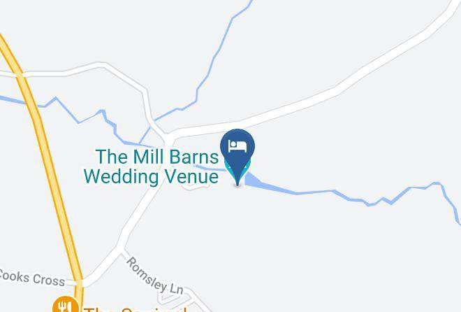 Shropshire - The Mill Barns Wedding Venue Maps