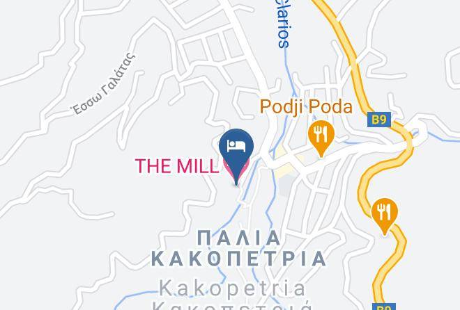 Cyprus - The Mill Hotel Maps