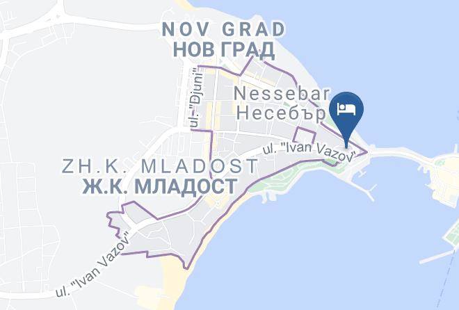 Nesebar - The Mill Hotel Restaurant Maps