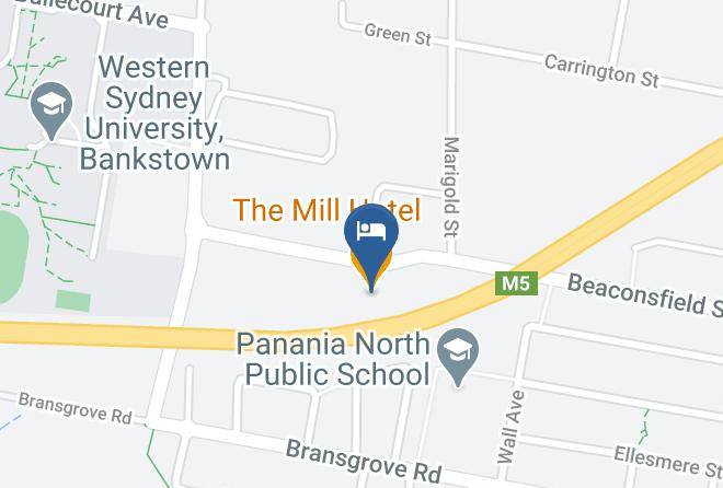 Milperra - The Mill Hotel Maps