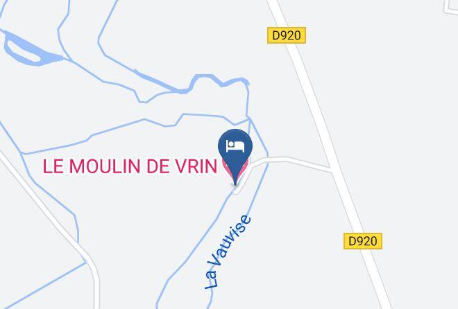 Cher - Le Moulin De Vrin Maps