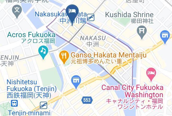 Fukuoka City Hakata Ward - The Millennials Fukuoka Maps
