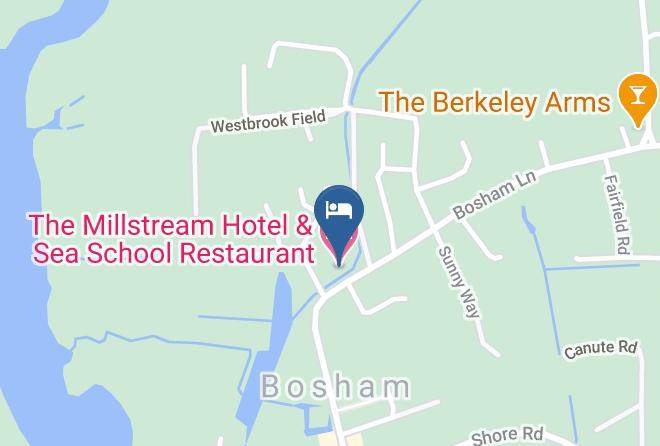 West Sussex - The Millstream Hotel & Restaurant Maps