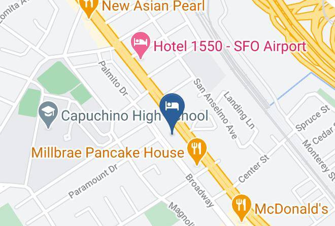 The Millwood A Boutique Hotel Map