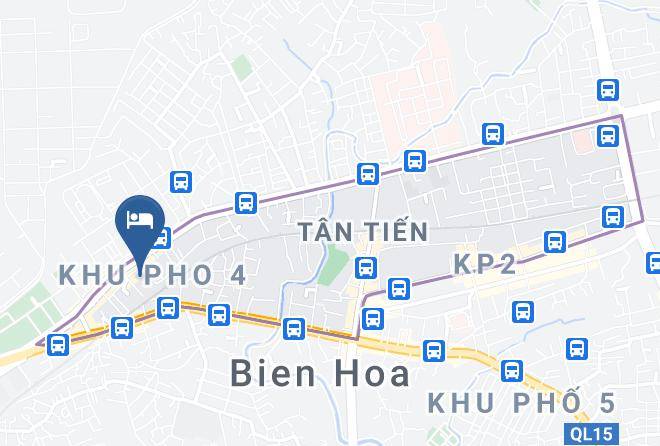 Bien Hoa - The Mira Central Park Hotel Maps