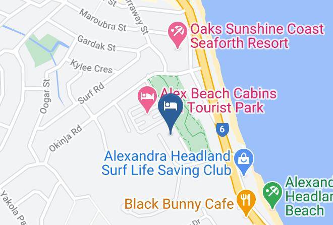 Sunshine Coast - The Mirage Alexandra Headland Maps