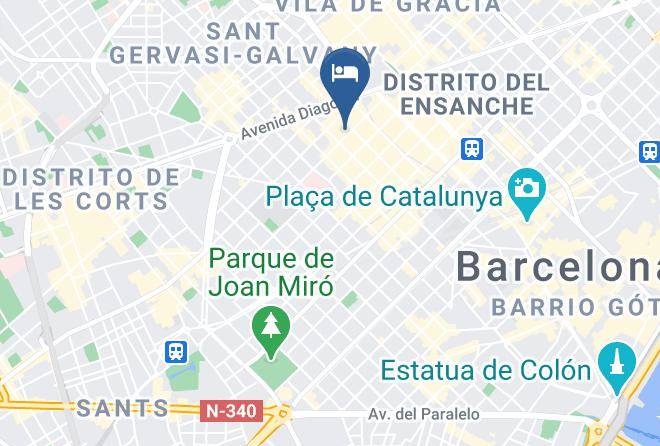 Barcelona - The Mirror Barcelona Maps