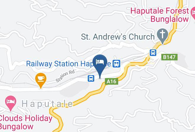 Badulla - The Mist Holiday Bungalow Maps
