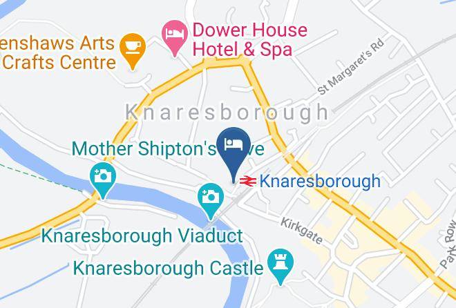 North Yorkshire - The Mitre Inn Maps