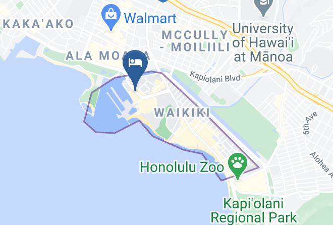 Honolulu - The Modern Honolulu Maps