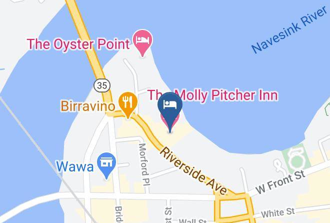 Monmouth - The Molly Pitcher Inn Maps