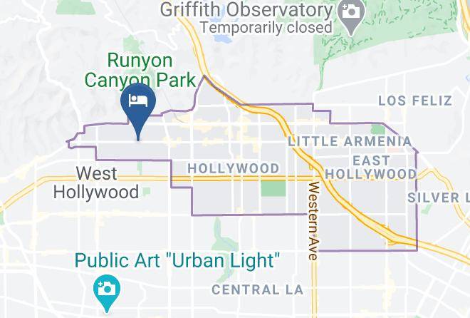 Los Angeles - The Moment Hotel Maps