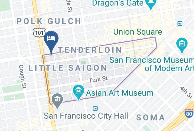 San Francisco - The Monarch Hotel Maps