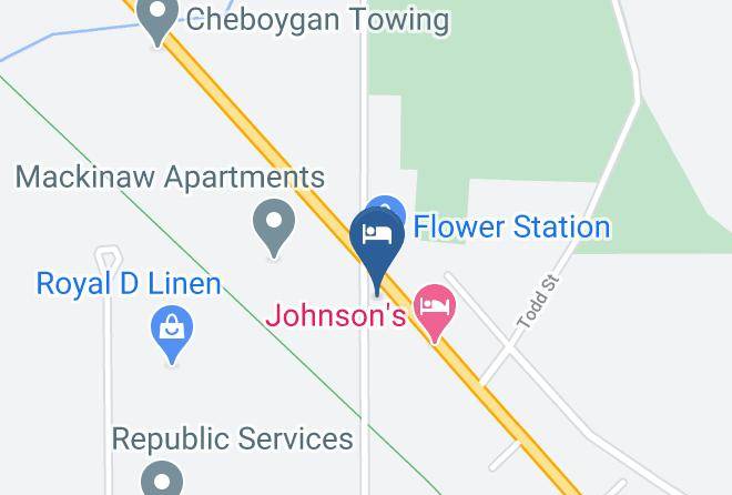Cheboygan County - The Monarch Motel Maps