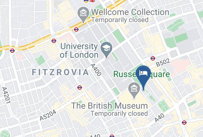 London - The Montague On The Gardens Maps