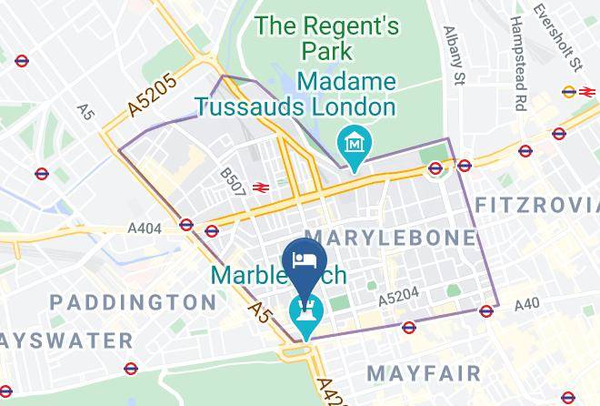 London - The Montcalm Hotels Maps