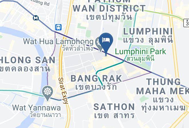 Phra Nakhon - The Montien Surawong Bangkok Maps