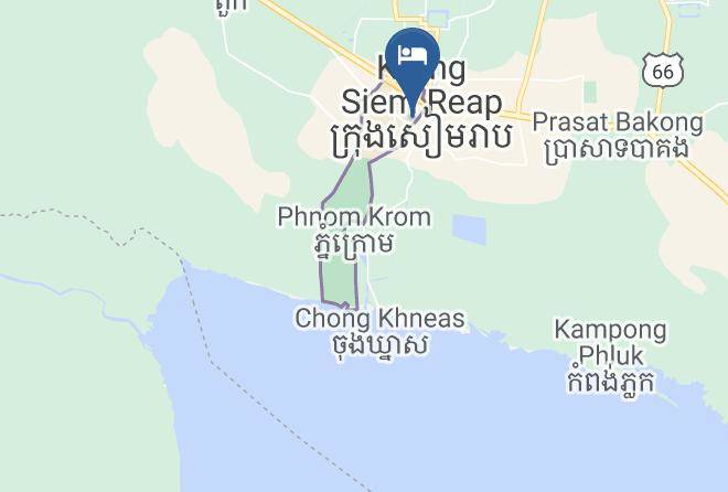 The Moon Residence Karte - Siem Reap - Siem Reab Town